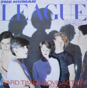 the human league - love action UK 12" single cover