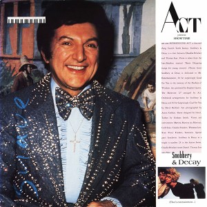 act snobbery + decay gatwefold UK 12" cover art