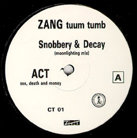 act - snobbery + decay promo remix label