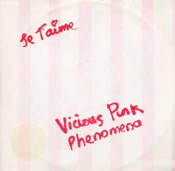 vicious pink phenomena je t'aime 12" cover art