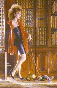 Minx of a different kind… Cristina in 1984