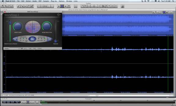 Dial away the noise… and some of the musical frequencies as well!