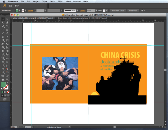 The centerfold of the booklet [pp. 20-21].