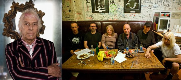 Mister Cale [left] and Pere Ubu [right] © 2013 Alexandre Horn [Ubu]