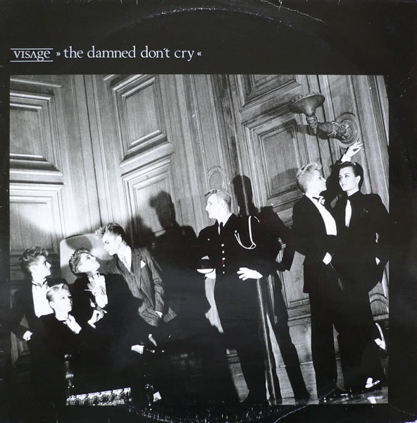 visage damned dont cry 12" single cover