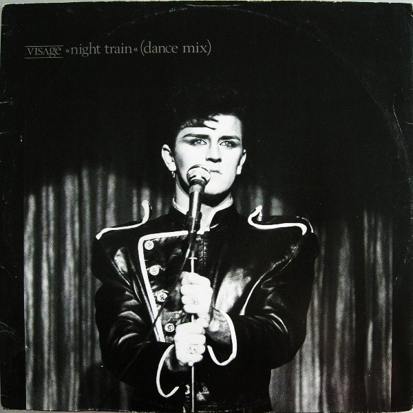 visage night train 12" single cover