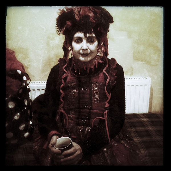 Lene is ready for a nice cup of tea © 2013 Morgan King