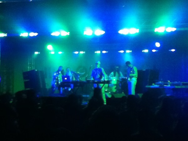 Viva Ruiz and Gavin Russom's Crystal Ark took flight in the UCCC Basement at Moogfest 14