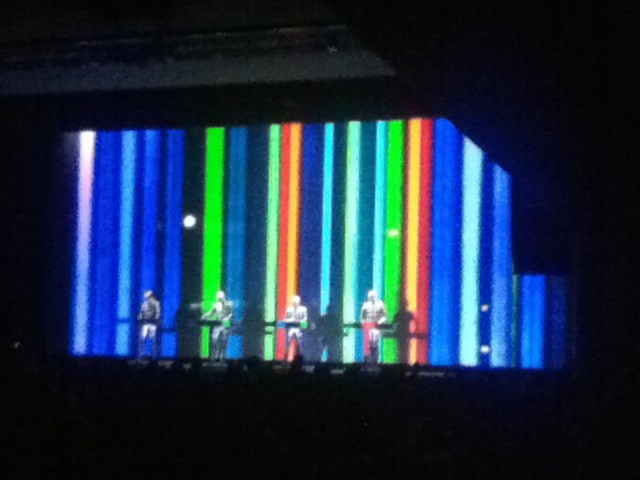 The second Kraftwerk show in one evening!