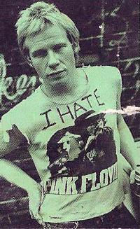 Paul Cook models the T-shirt John Lydon made famous