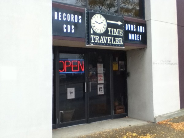 The new face of Time Traveler Records, now at 118 W. Market St., Akron