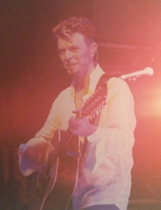 Having Fun With David Bowie On Stage © 1997 Kelley Curtis