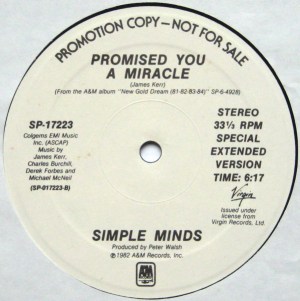 simple minds - PYAMUSP12A