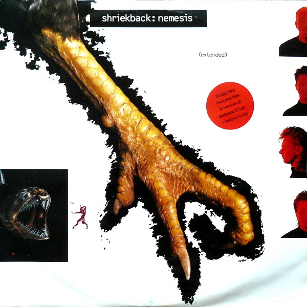 shriekback nemesis 2x12" cover art