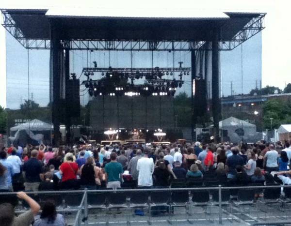 OMD hit the "Shed Circuit" as the guests of Barenaked Ladies - strange bedfellows indeed.