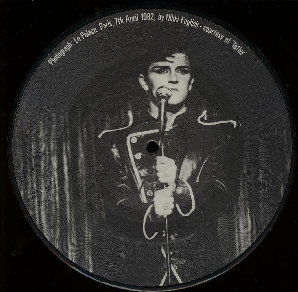 visage night train picture disc art