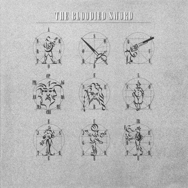 midge ure, chris cross, maxwell langdown - the bloodied sword cover art