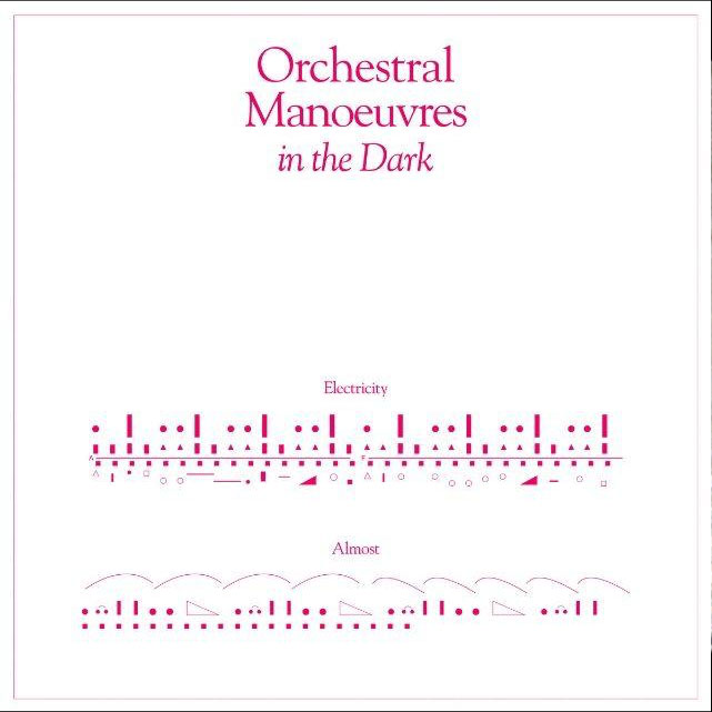 OMD electricity 40th anniversary cover art 7"