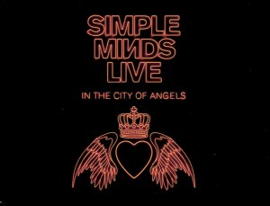 simple minds live in the city of angels UK 4xCD cover