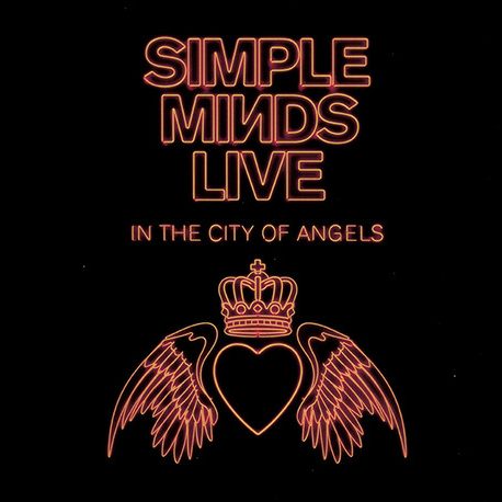 simple minds - live in the city of angels 4xCD cover