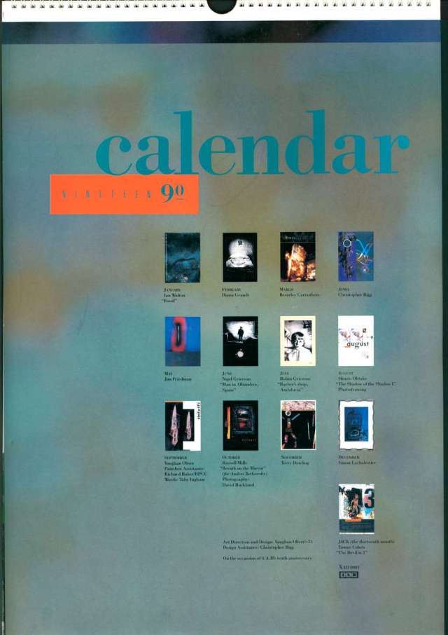 4AD 1990 calendar