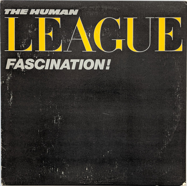 the human league - fascination US black cover
