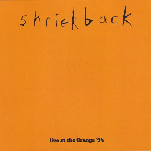 shriekback live at the orange '94 album cover