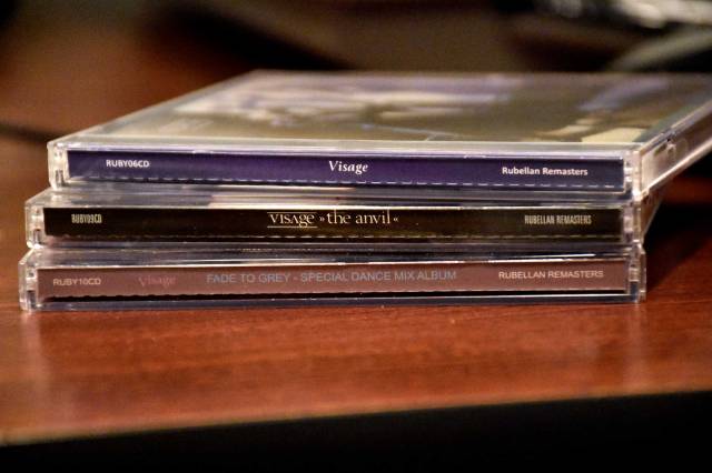 all 3 visage CDs from Rubellan Remasters