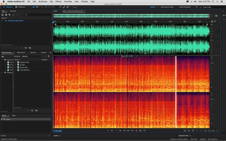 visage - we move dance mix frequency analysis