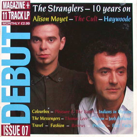 the stranglers - debut magazine #7 cover art