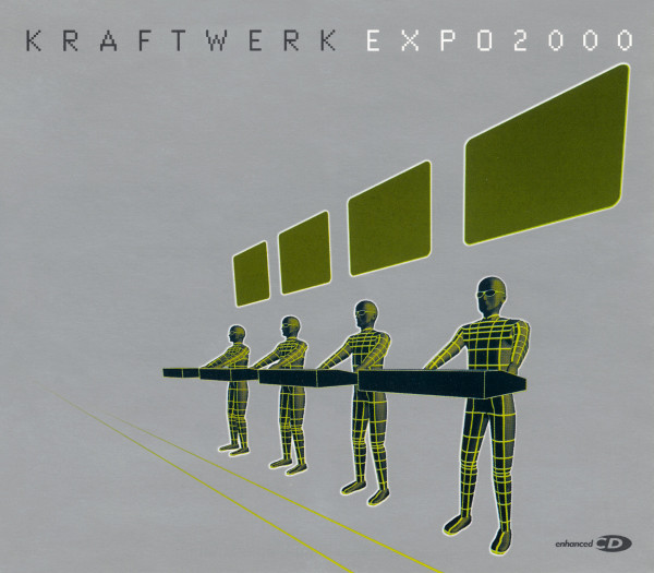 kraftwerk - expo 2000 enhanced CD cover art