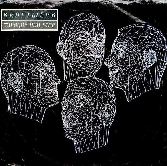 kraftwerk - musique non-stop US 7" cover art