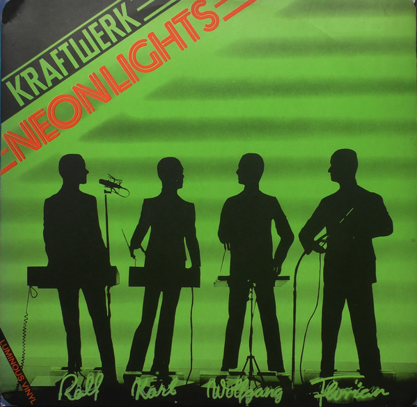 kraftwerk - neon lights cover art