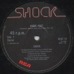 shock - angel face UK 12" label
