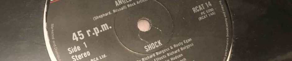 shock angel face label art