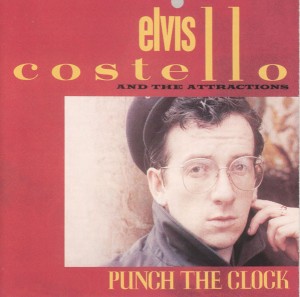 elvis costello + the attractions - punch the clock cover art