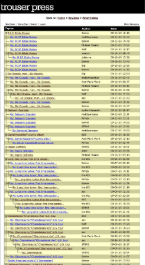 old trouser press forum