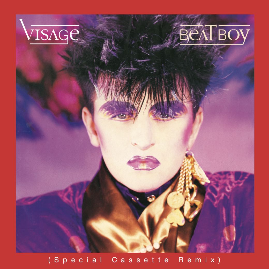 visage beat boy cassette remix cover art