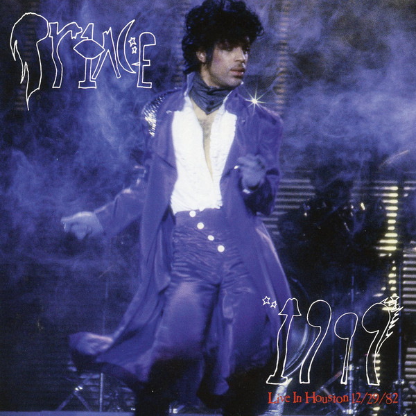 prince live in houston DVD cover art