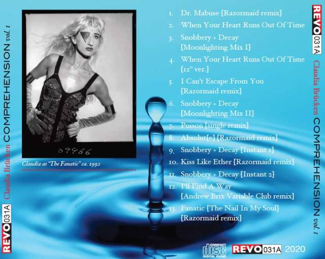 claudia brucken CD back insert