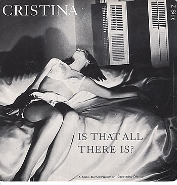 crsitina - is that all there is cover art