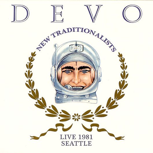 DEVO new tranditionalists live 1981 cover art