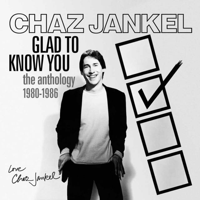 chaz jankel glad to know you box cover art