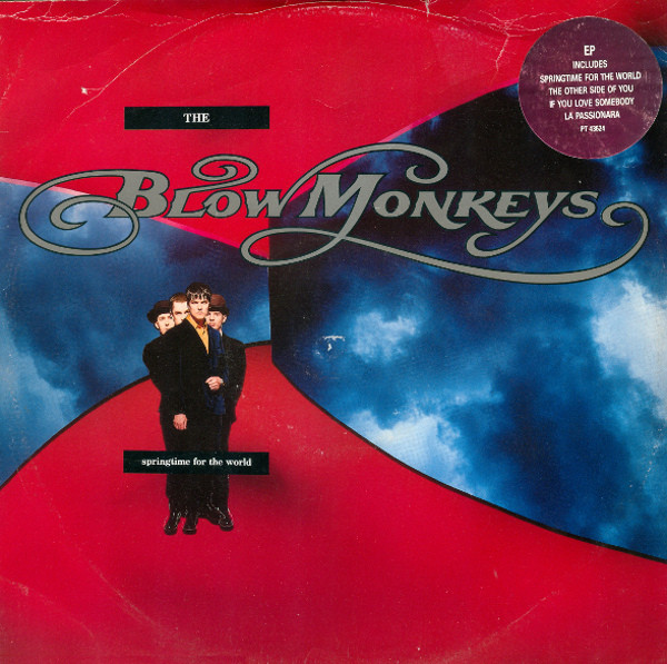 blow monkeys - springtime for the world cover art