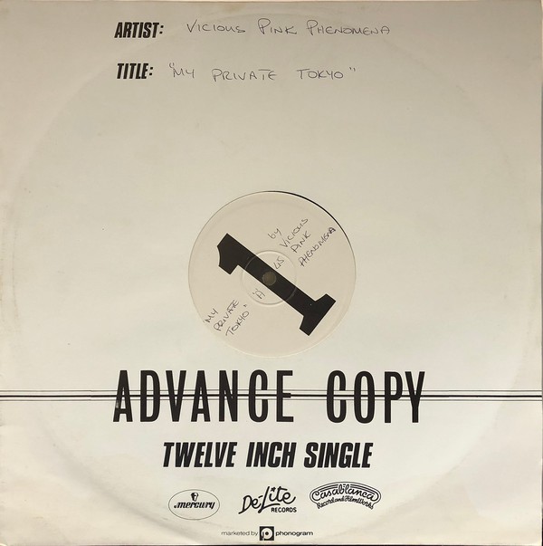vicious pink phenomena - my private tokyo UK promo 12"