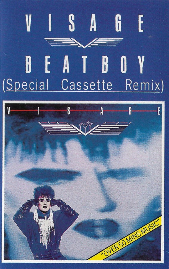 visage beat boy special cassette remix cover art