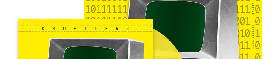 kraftwerk heimcomputer 7" single with magazine