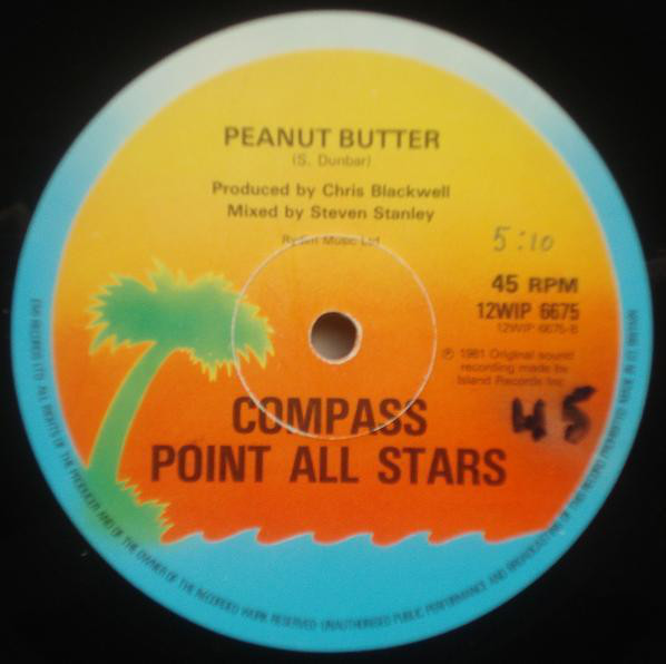 compass point all stars peanut butter label