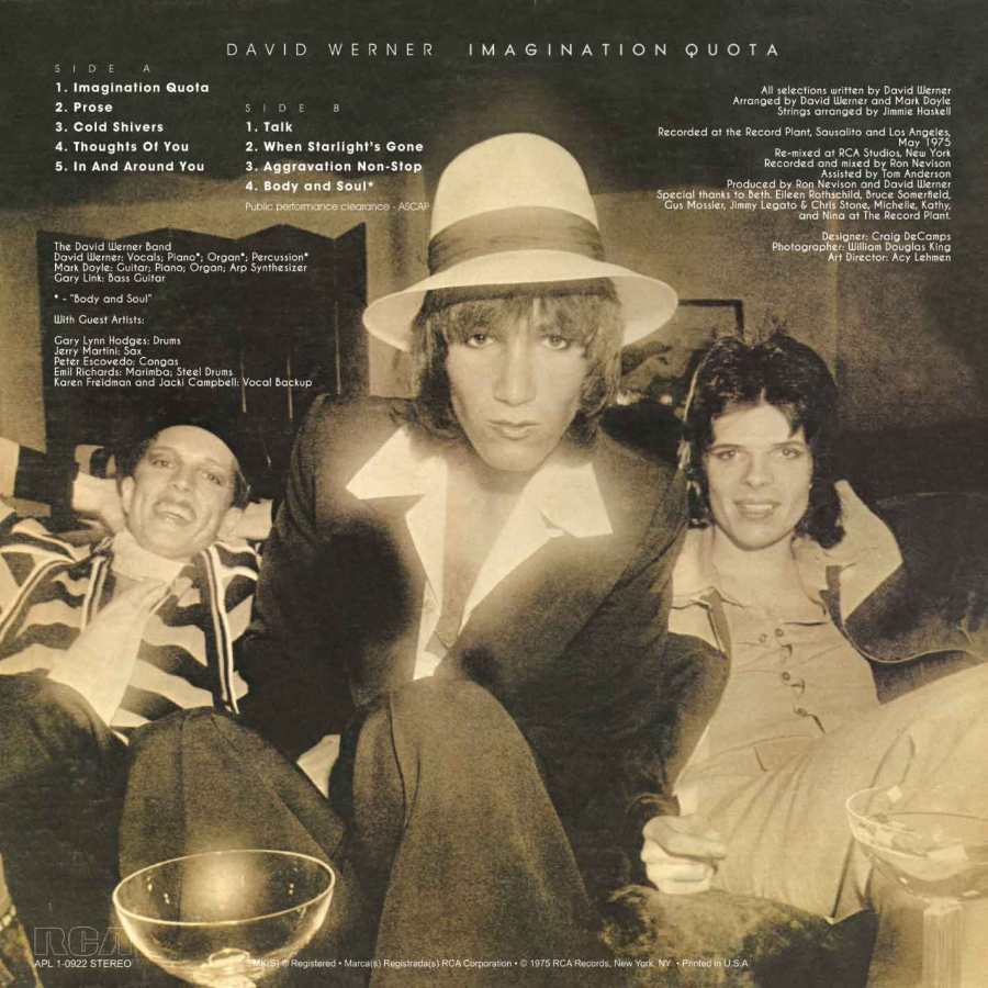 david werner imagination quota back cover