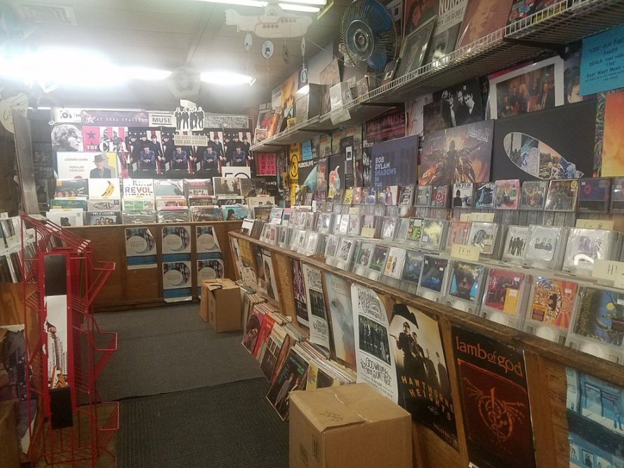 corner of East-West Records